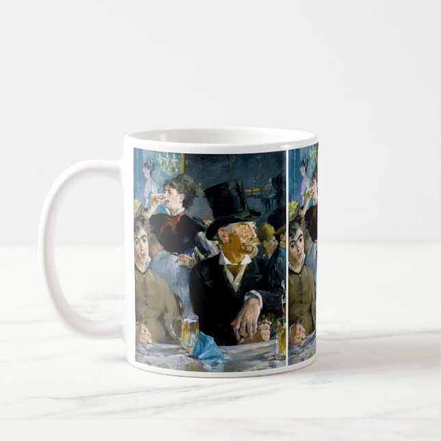 Edouard Manet - Im Café Kaffeetasse (Links)