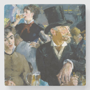 Edouard Manet - Im Café Steinuntersetzer