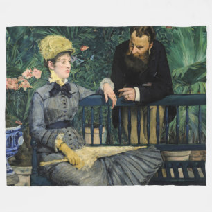 Edouard Manet - Im Gewächshaus Fleecedecke