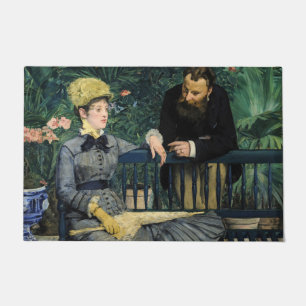 Edouard Manet - Im Gewächshaus Fußmatte
