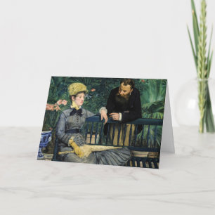 Edouard Manet - Im Gewächshaus Karte