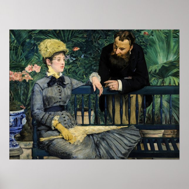 Edouard Manet - Im Konservatorium Poster (Vorne)