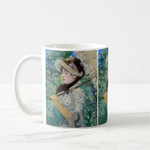 Edouard Manet - Jeanne / Frühling Kaffeetasse