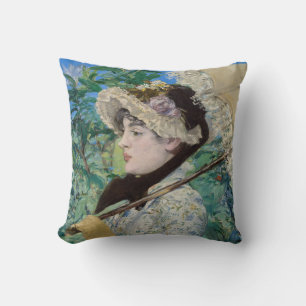 Edouard Manet - Jeanne / Frühling Kissen