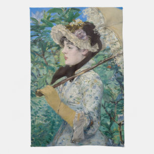 Edouard Manet - Jeanne / Spring Geschirrtuch