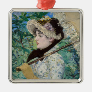 Edouard Manet - Jeanne / Spring Ornament Aus Metall