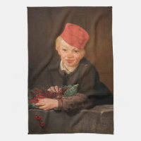 Edouard Manet - Junge mit Kirschen