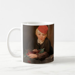 Edouard Manet - Junge mit Kirschen Kaffeetasse