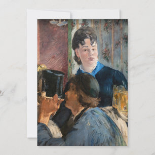 Edouard Manet - Kellnerin beim Servieren von Bier Einladung
