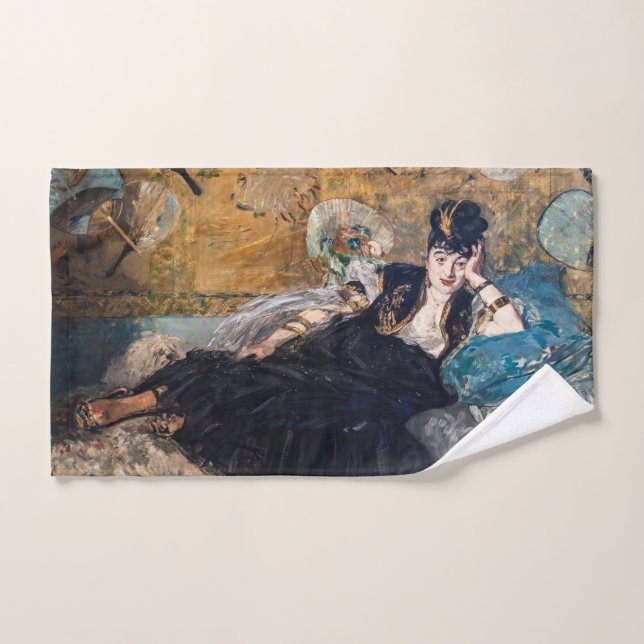Edouard Manet - Lady avec fans (Serviette à main)