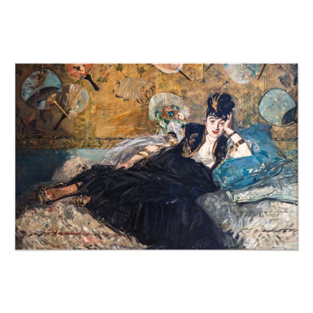 Edouard Manet - Lady with Fans Fotodruck (Vorne)