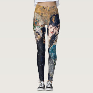 Edouard Manet - Lady with Fans Leggings