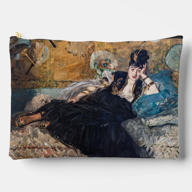 Edouard Manet - Lady with Fans Zubehörtasche (Vorderseite)