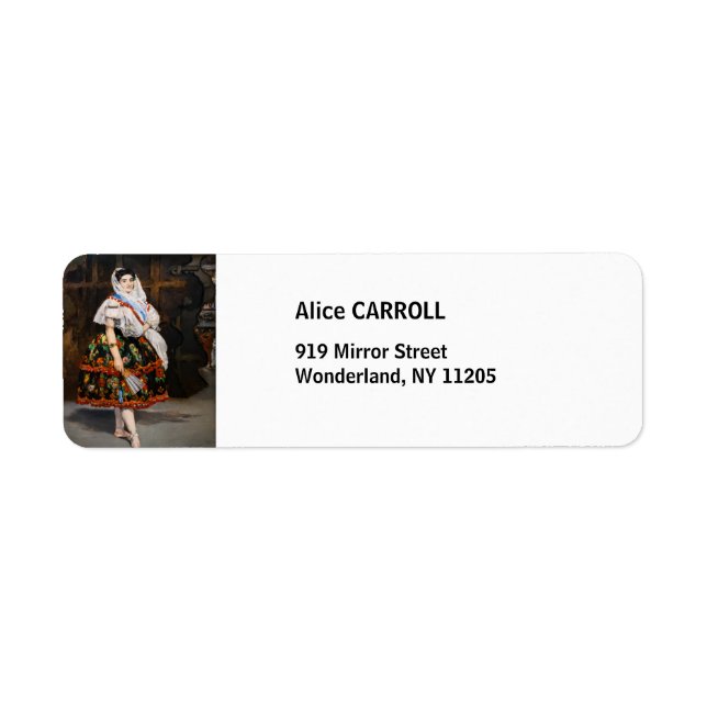 Edouard Manet - Lola de Valence (Vorne)