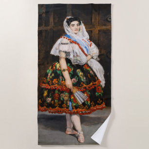 Edouard Manet - Lola de Valence Strandtuch