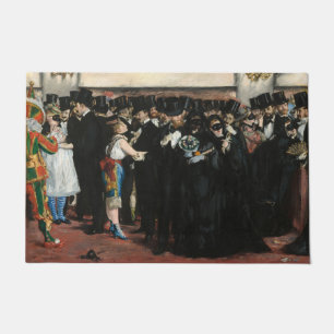 Edouard Manet - Maskenball in der Oper Fußmatte