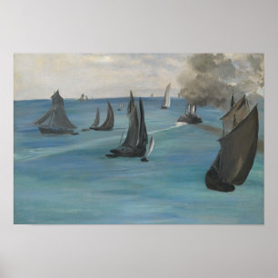 Edouard Manet - Meerblick, ruhiges Wetter Poster