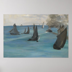 Edouard Manet - Meerblick, ruhiges Wetter Poster