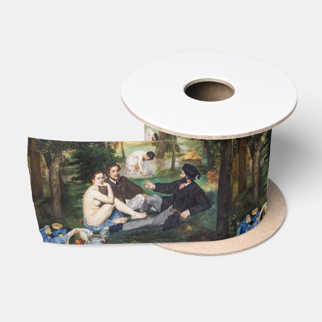 Edouard Manet - Mittagessen im Gras Satinband (Spule)