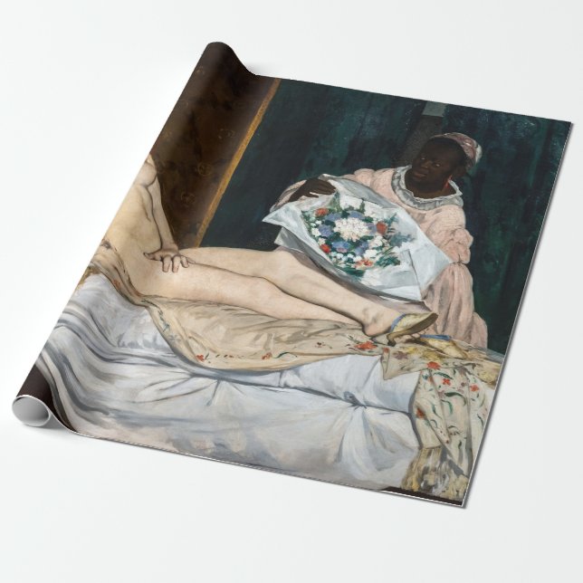 Edouard Manet - Olympia Geschenkpapier (Ungerollt)
