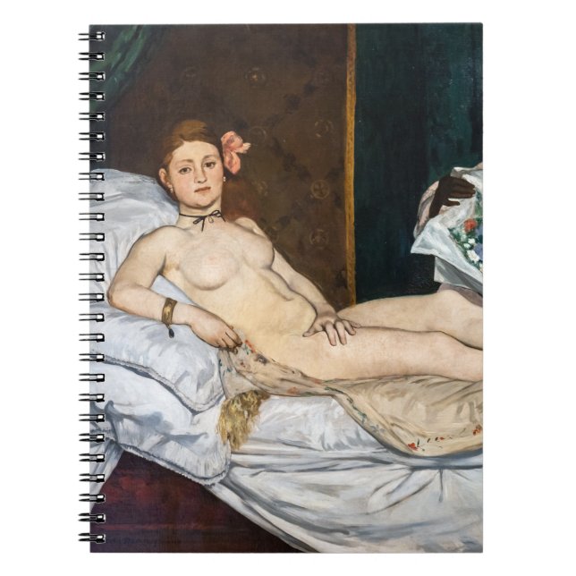 Edouard Manet - Olympia Notizblock (Vorderseite)