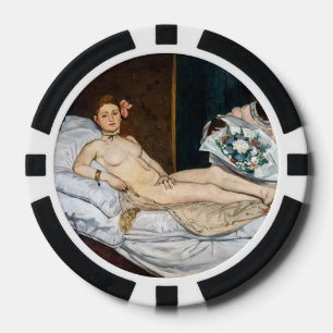 Edouard Manet - Olympia Pokerchips