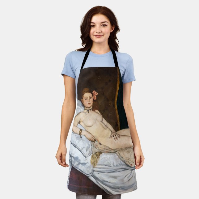 Edouard Manet - Olympia Schürze (Getragen)