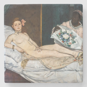 Edouard Manet - Olympia Steinuntersetzer