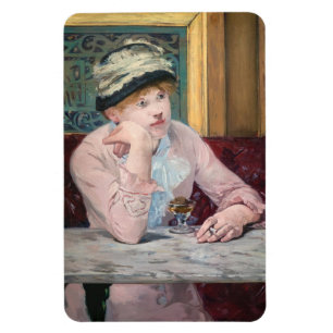 Edouard Manet - Pflaumenbrand Magnet