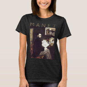 Édouard Manet Porträt von Émile Zola für Künstle T-Shirt