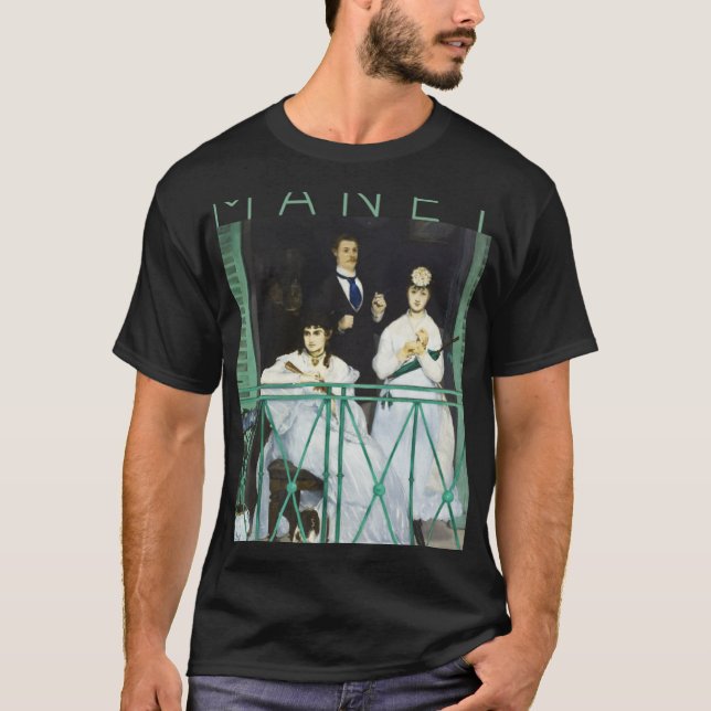 Édouard Manet  The Balcony  for Artists T-Shirt (Vorderseite)