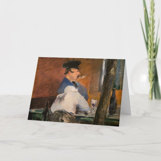 Edouard Manet - The Bar, Le Bouchon Karte (Vorderseite)