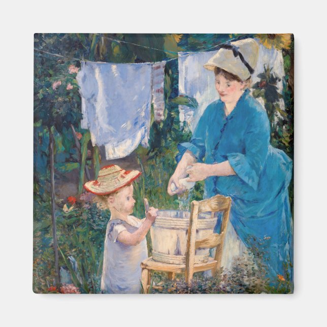 Edouard Manet - Wäsche Magnet (Vorne)