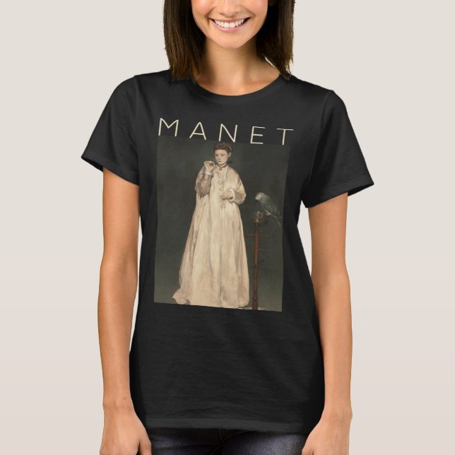 Édouard Manet Young Lady in 1866 for Artists T-Shirt (Vorderseite)