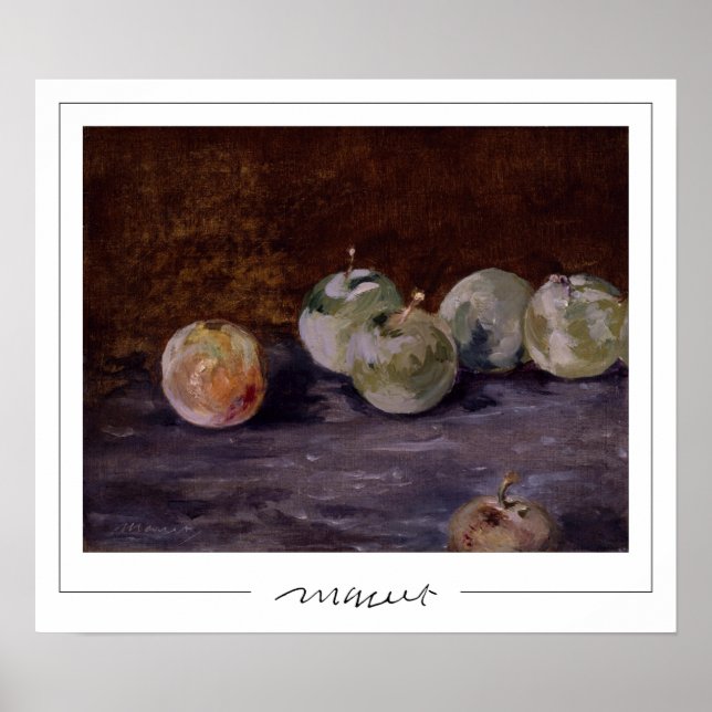 Édouard Manet Zedign Art Poster #10 (Vorne)