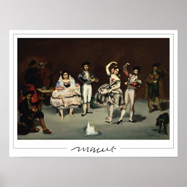 Édouard Manet Zedign Art Poster #18 (Vorne)