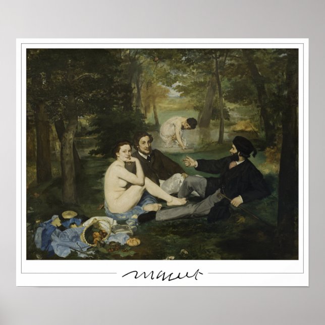 Édouard Manet Zedign Art Poster #213 (Vorne)