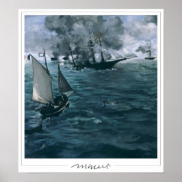 Édouard Manet Zedign Art Poster #94