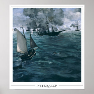 Édouard Manet Zedign Art Poster #94