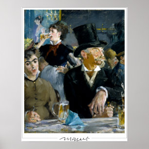 Édouard Manet Zedign Poster d'art #14