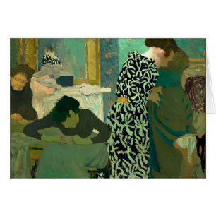 Edouard Vuillard- das geblühte Kleid