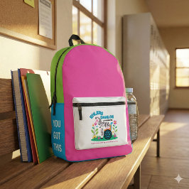 EDS Awareness Zebra Backpack Bedruckter Rucksack