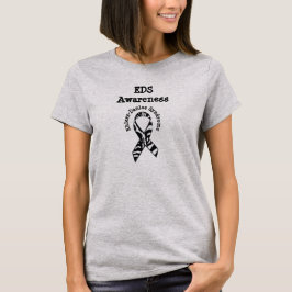 EDS Ehlers-Danlos Syndrome Awareness Shirt Ribbon