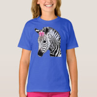 EDS Girls sind hart! Bewusstsein Zebra-Shirt