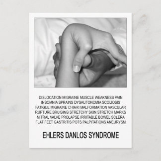 EDS Information Awareness Postcard Postkarte