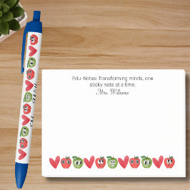 Edu-Notes: Umformende Minds, Lehrerbewertung Post-it Klebezettel