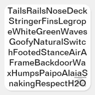 educatedbrainfart Respect Water Sticker