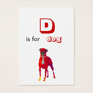 Education ACEO Animal ABC