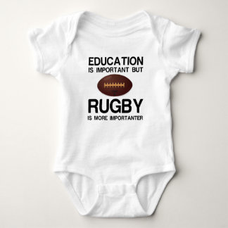 EDUCATION IMPORTANT RUGBY IMPORTANTER BABY STRAMPLER