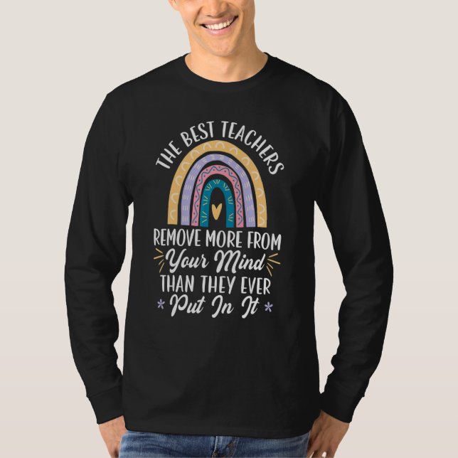 Education Student Learning Teach Teacher T-Shirt (Vorderseite)